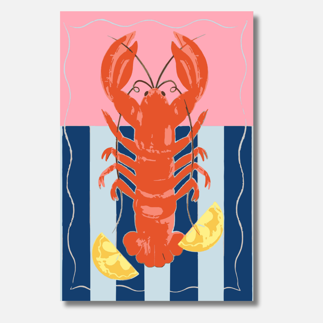 Lobster Dream - Malen nach Zahlen
