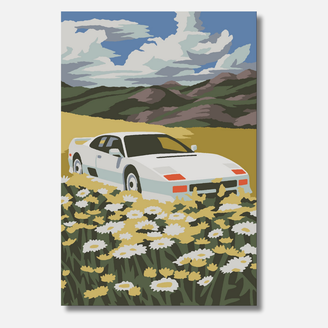 Ferrari - Malen nach Zahlen