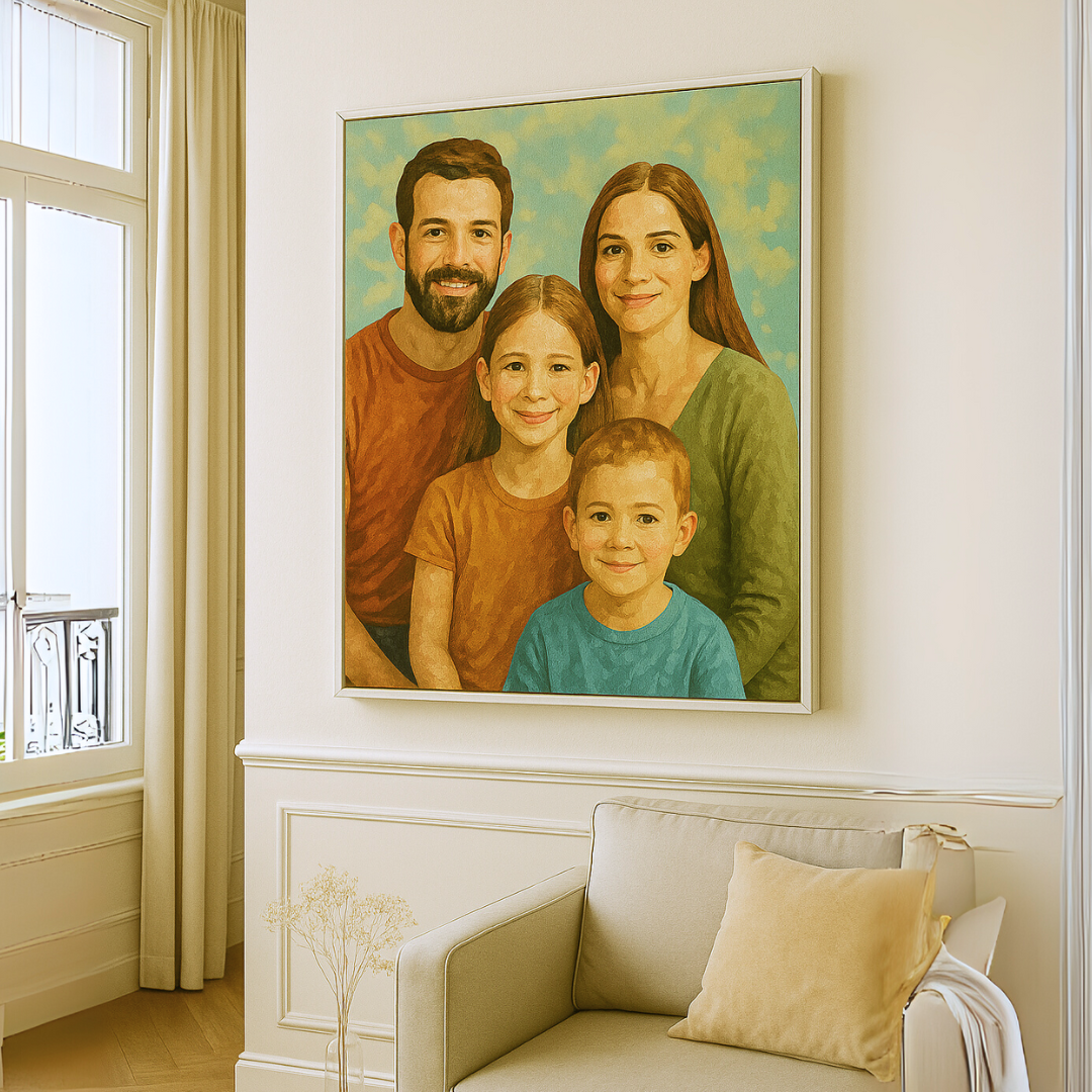 Malen nach Zahlen - eigenes Foto