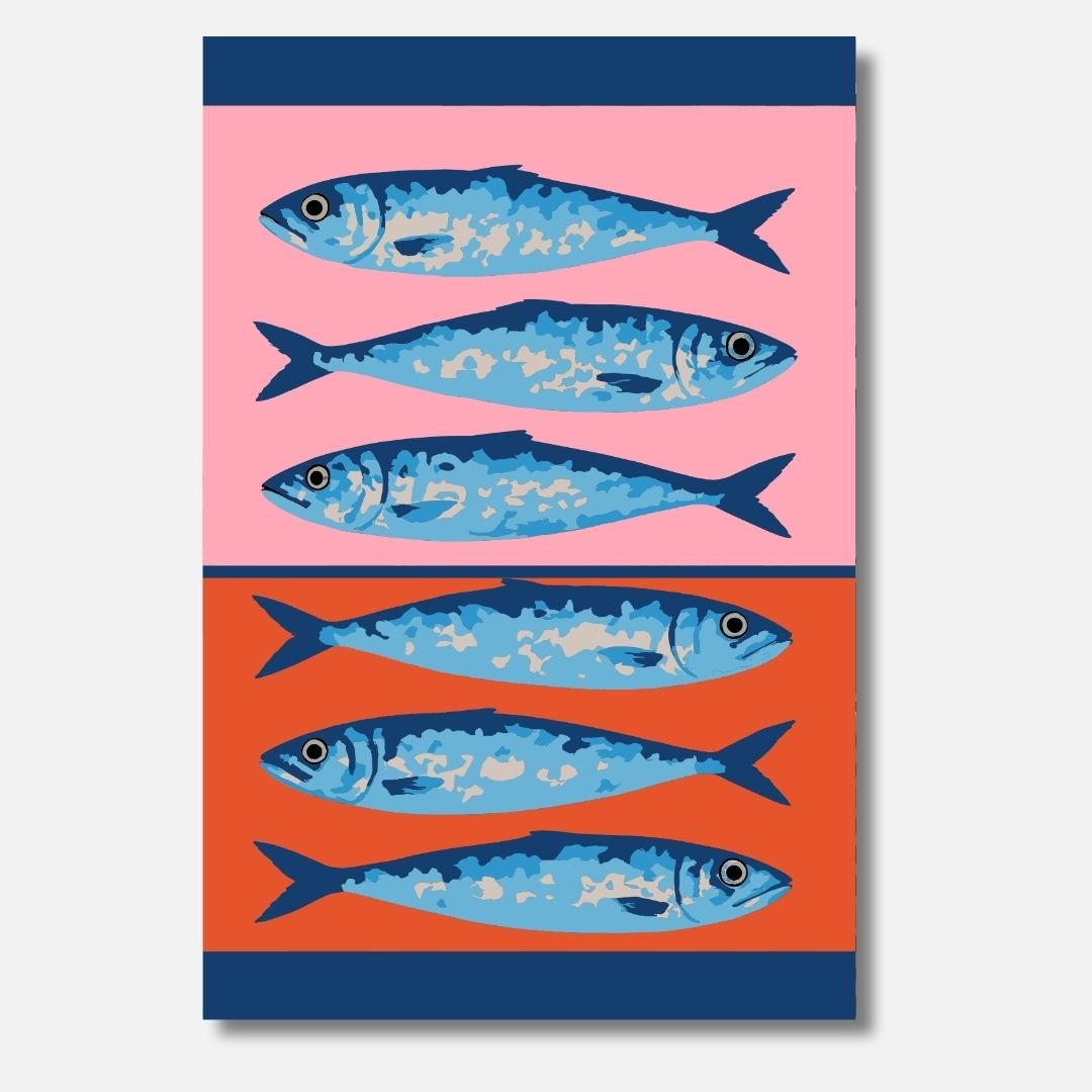 Perspektivenwechsel rosarot - Malen nach Zahlen