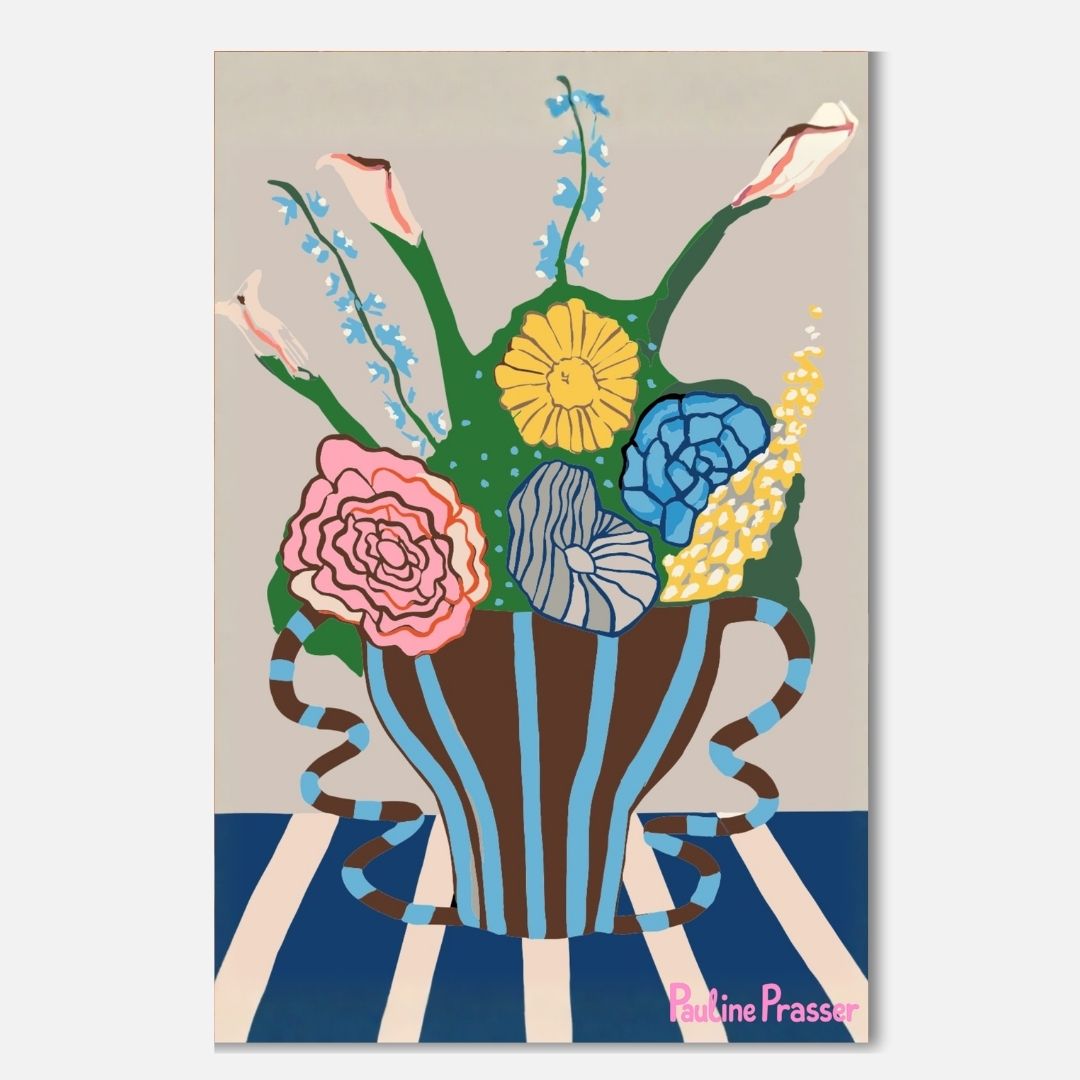 Still Life With Flowers - Malen nach Zahlen