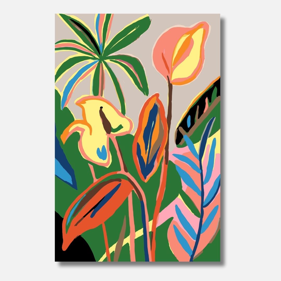 Jungle - Malen nach Zahlen