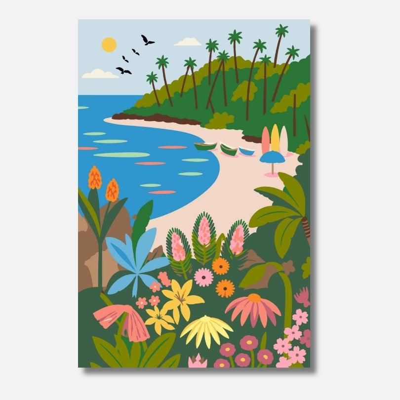 Paradise found - Malen nach Zahlen