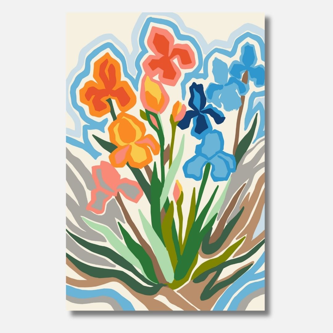Spring - Malen nach Zahlen