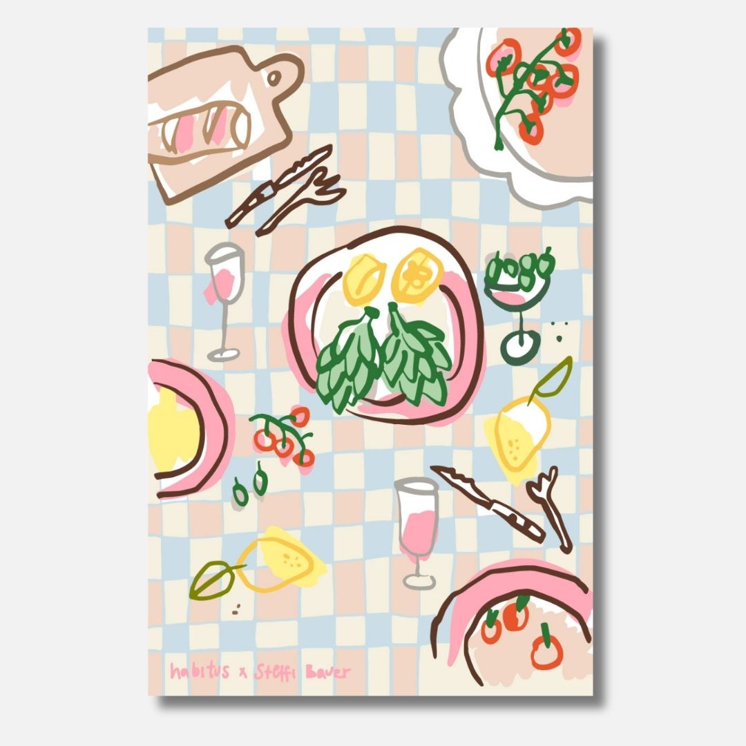 Dinner Party - Painting by numbers