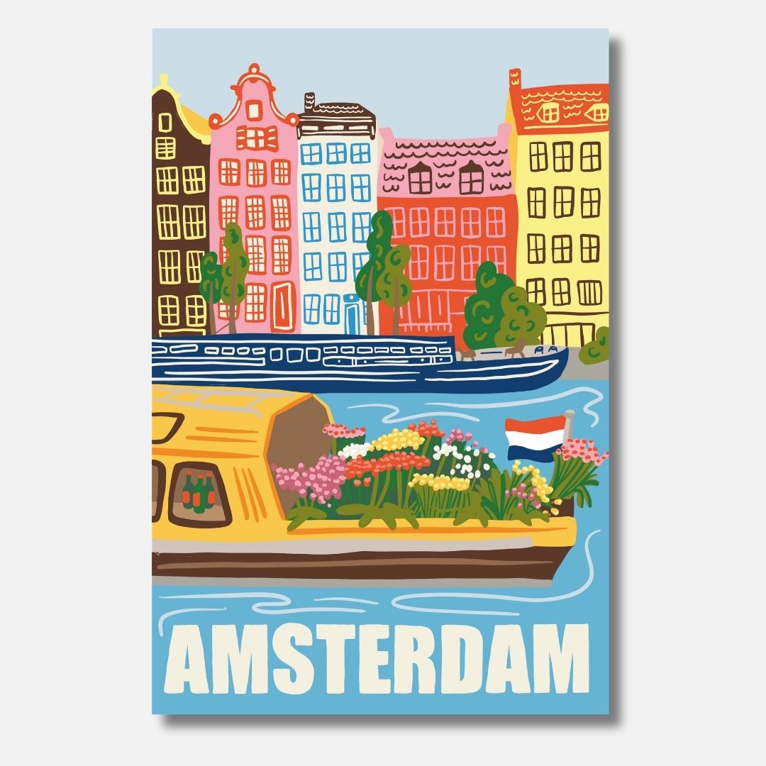 Amsterdam - Malen nach Zahlen