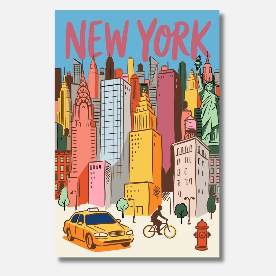New York Dreams - Malen nach Zahlen