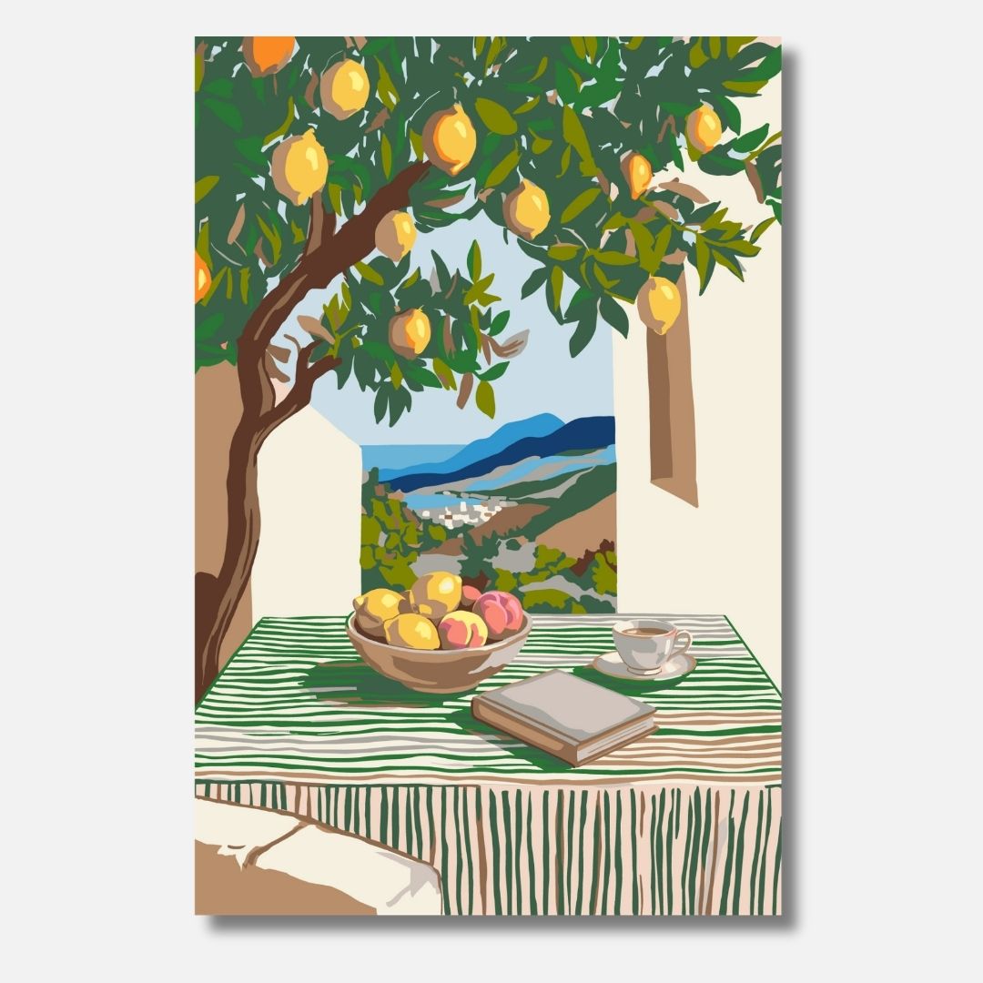 Lemon Tree Break - Malen nach Zahlen