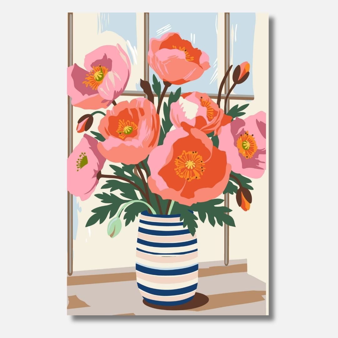 Blossoms in Sunlight - Malen nach Zahlen