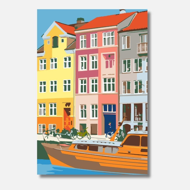 By the Canal - Malen nach Zahlen
