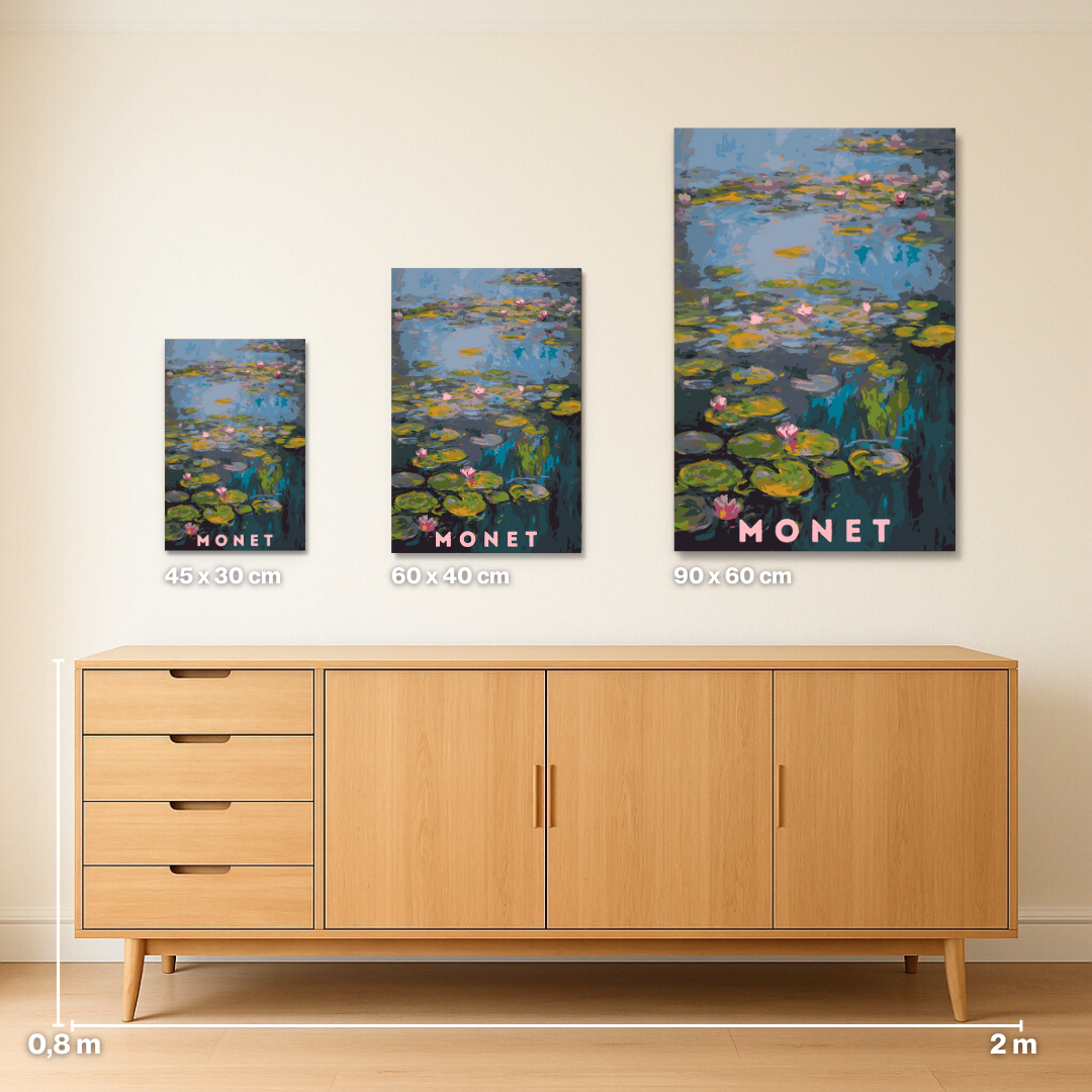 Monet - Malen nach Zahlen