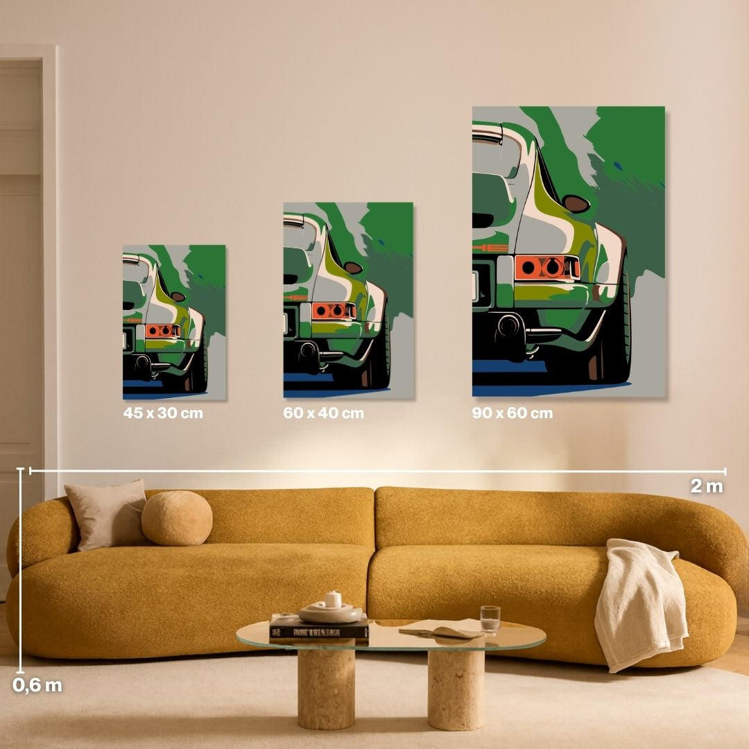 Green Goddess - Malen nach Zahlen