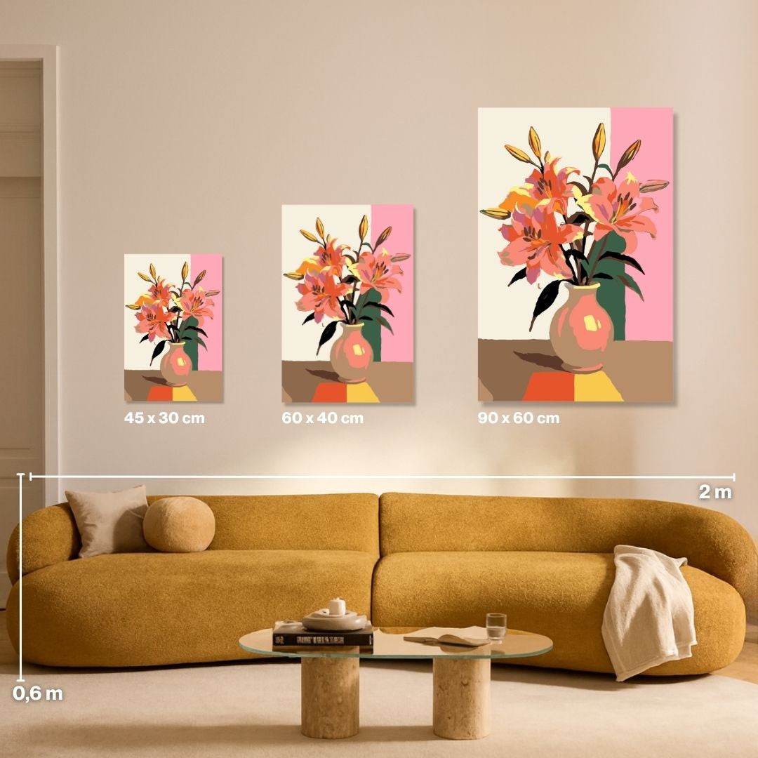 Lily - Malen nach Zahlen