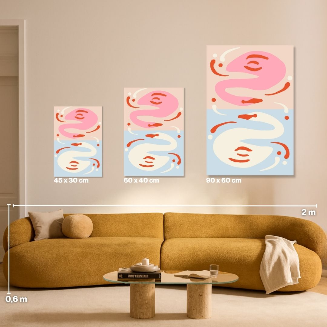 Twins - Painting by numbers