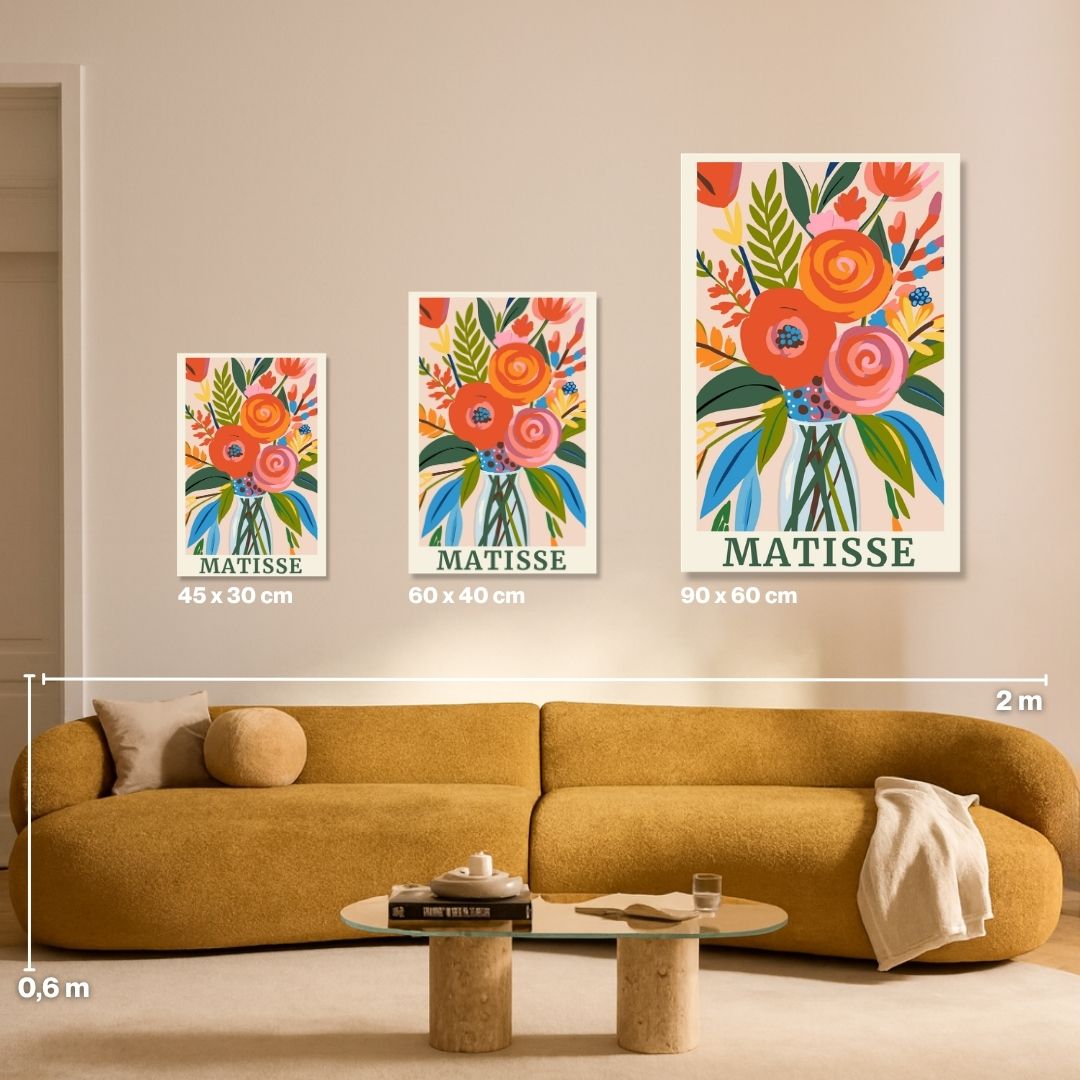 Matisse Flowers - Painting by numbers