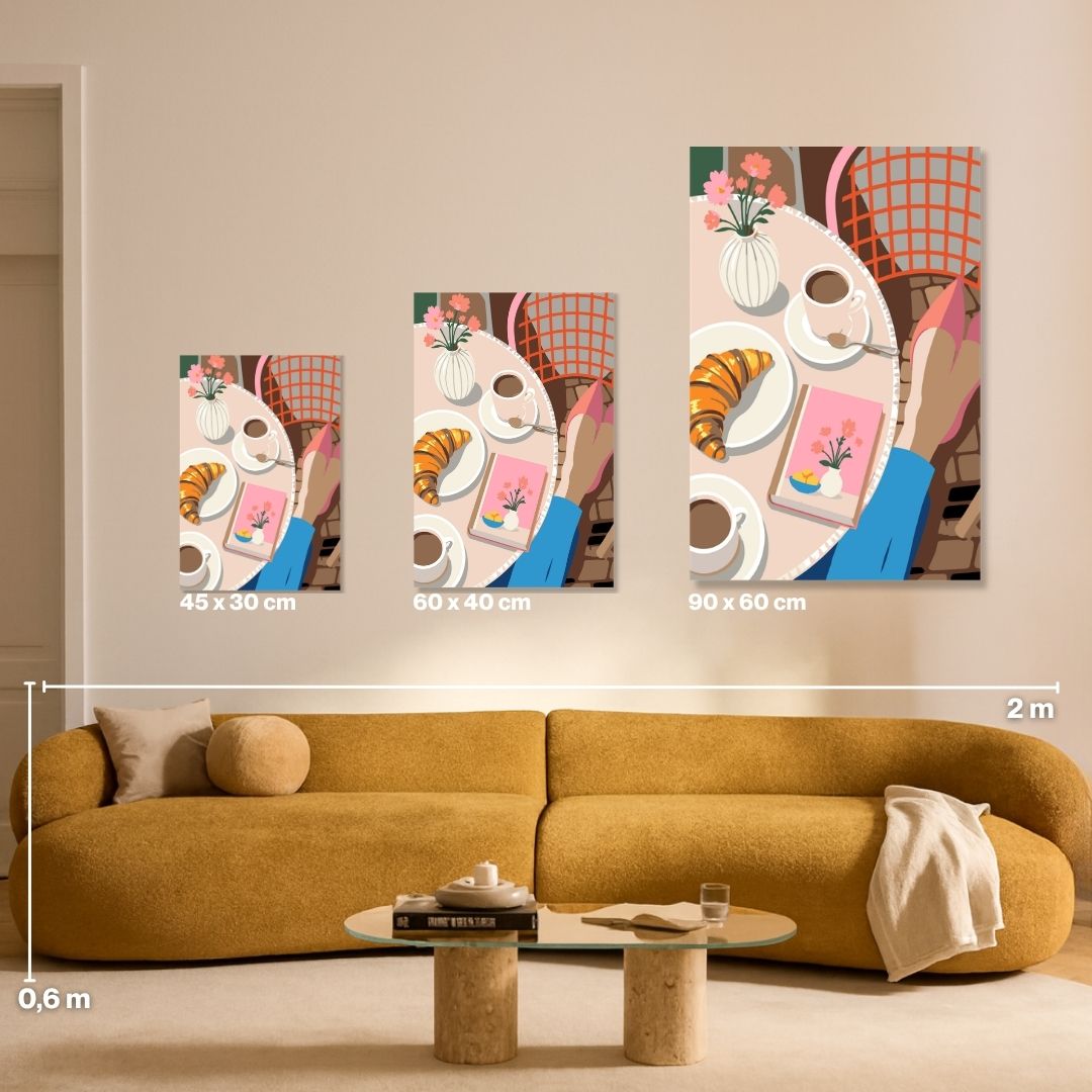 Coffee break - Painting by numbers