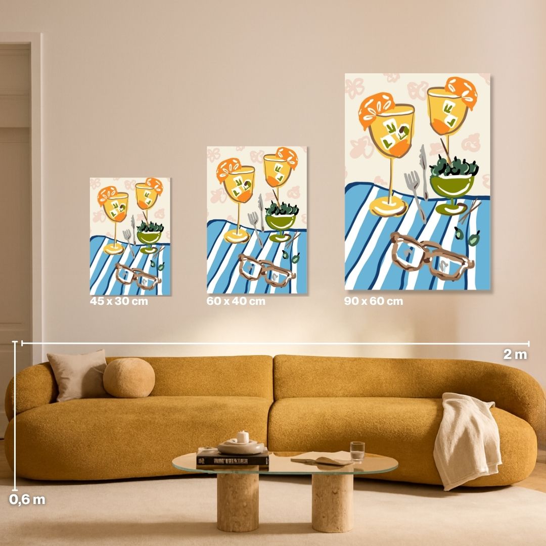 Aperitif - Painting by numbers