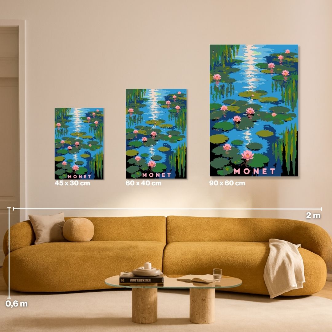Monet - Painting by numbers