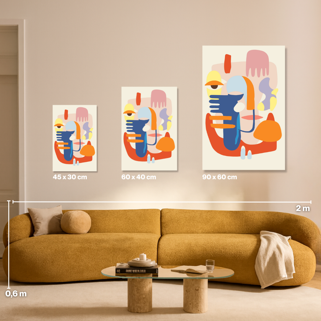 Faces - Malen nach Zahlen