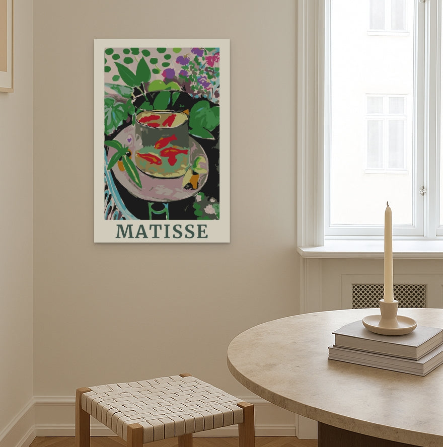 Matisse Fische - Malen nach Zahlen