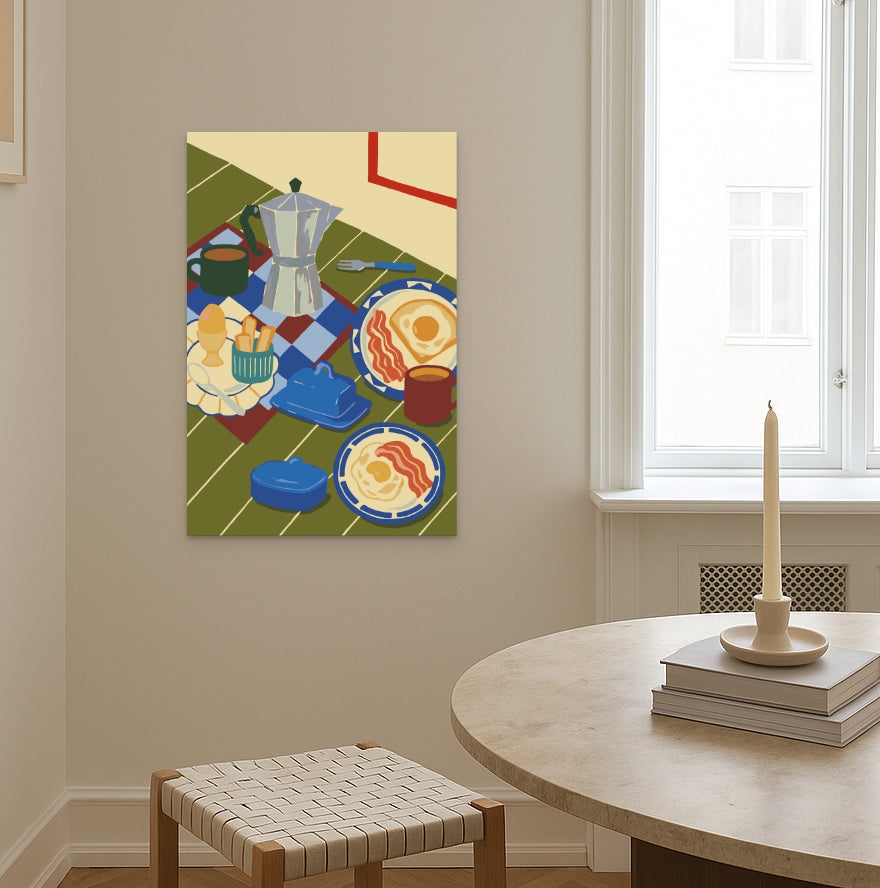 Butter bitte! - Malen nach Zahlen