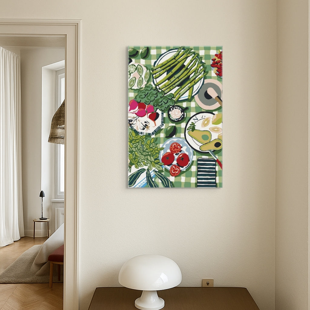 Spring Asparagus - Malen nach Zahlen