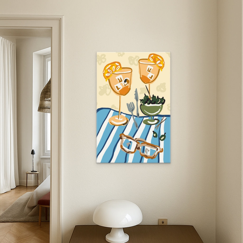 Apéritif- Malen nach Zahlen