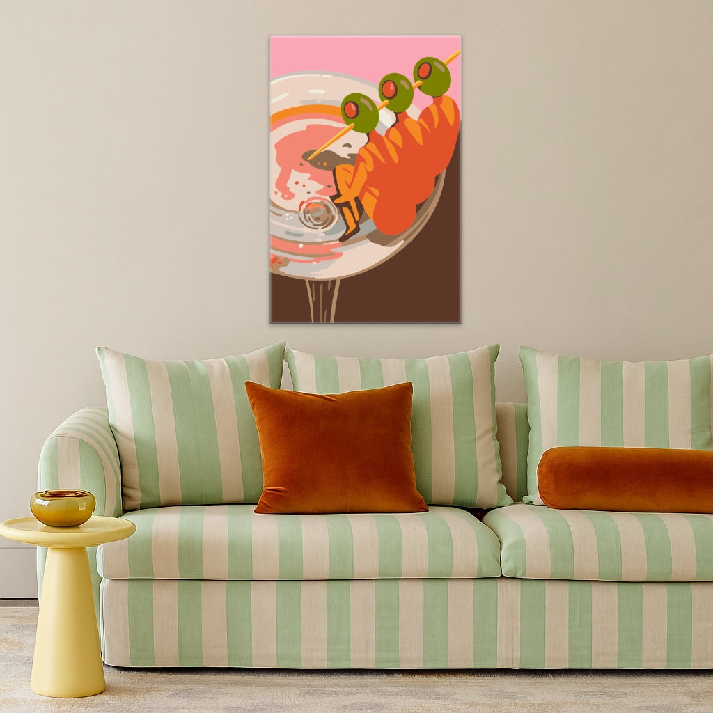 Martini Ladies - Malen nach Zahlen