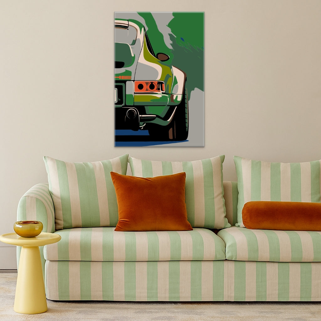 Green Goddess - Malen nach Zahlen