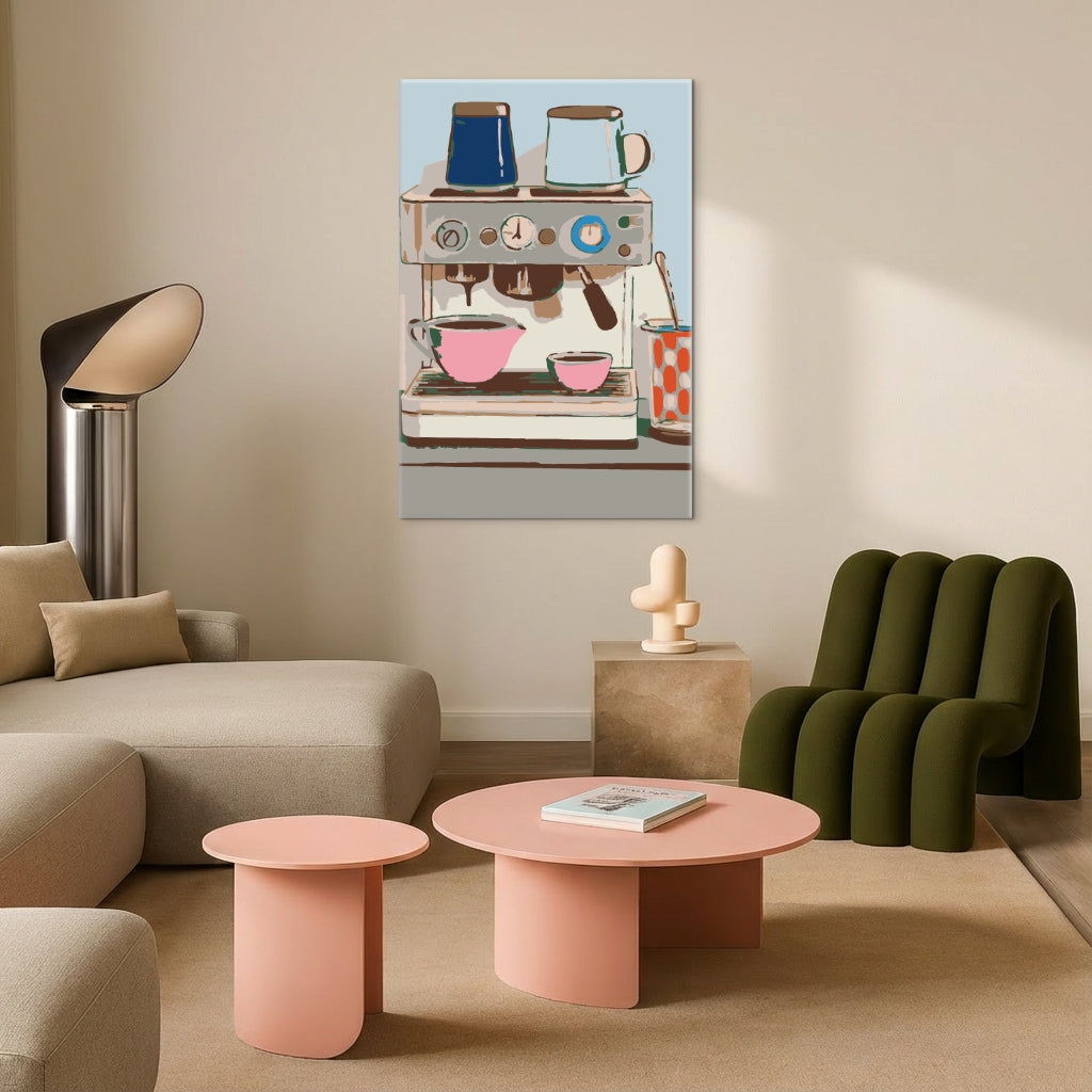 Kaffeepause - Malen nach Zahlen