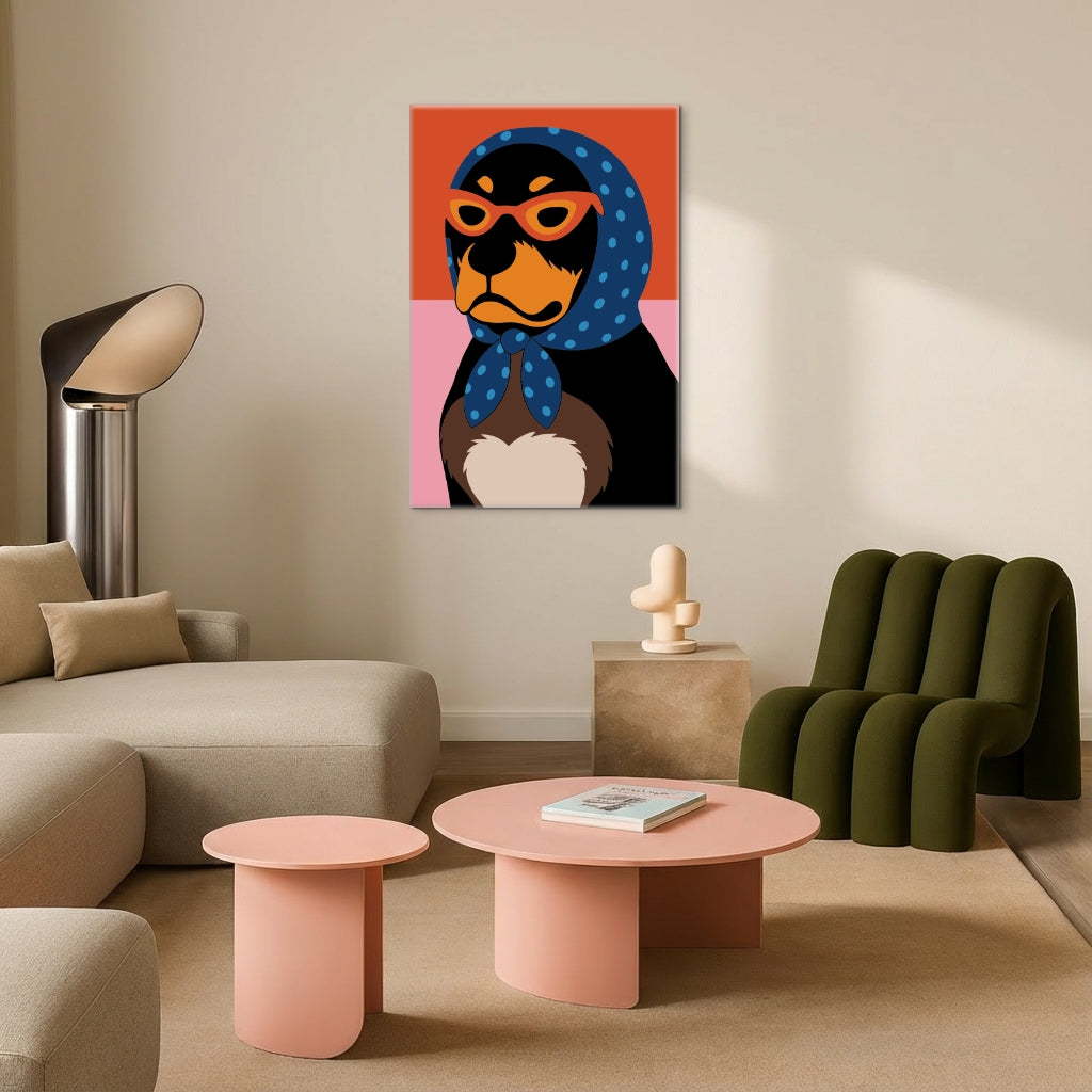 Rottweiler Club - Malen nach Zahlen