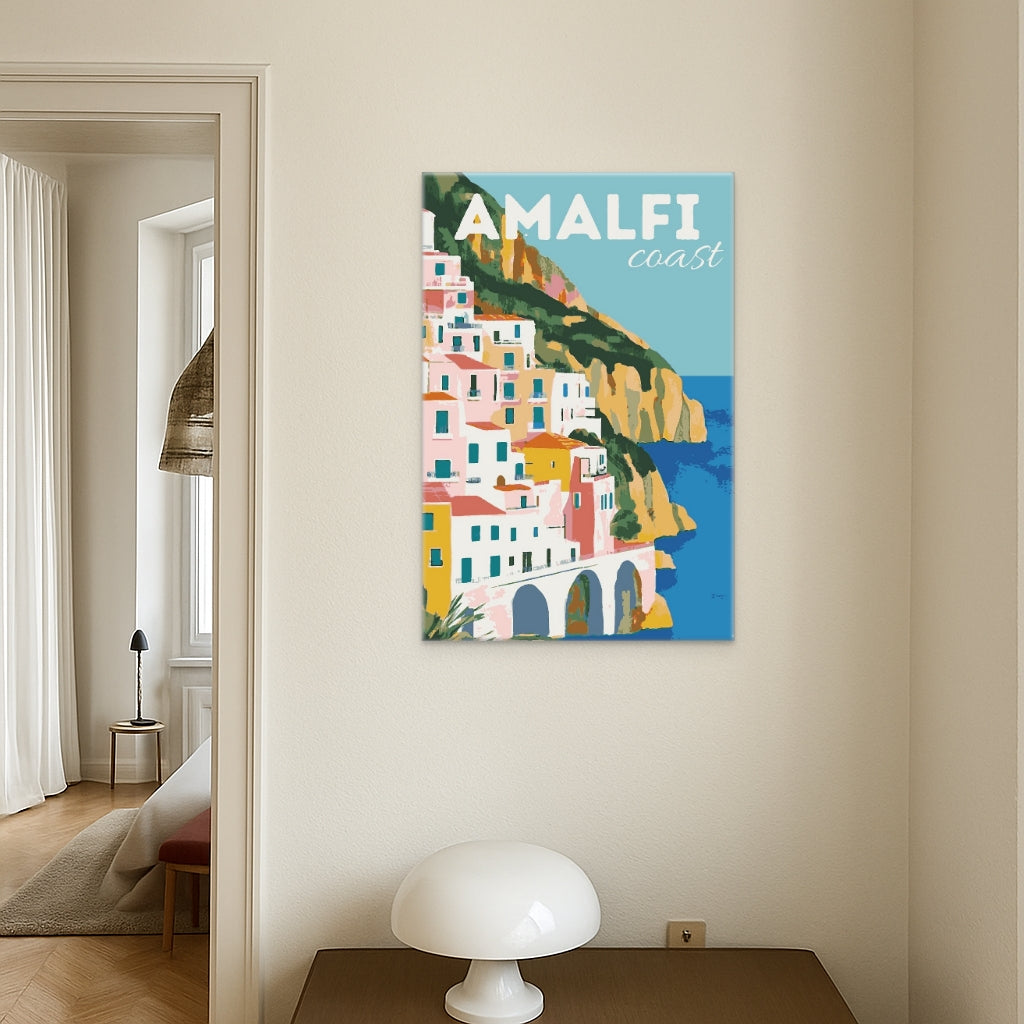 Amalfi Küste - Malen nach Zahlen