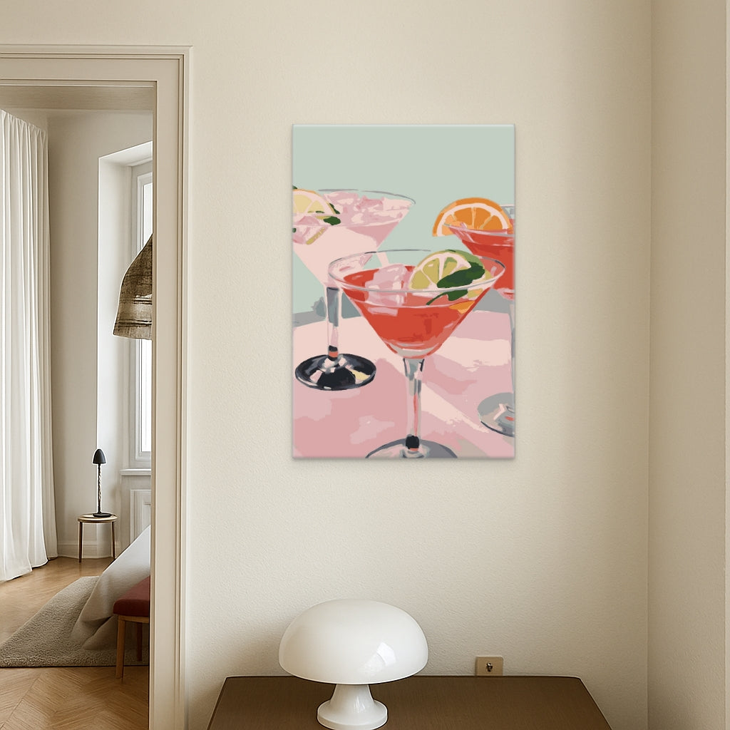 Cocktail Hour - Malen nach Zahlen