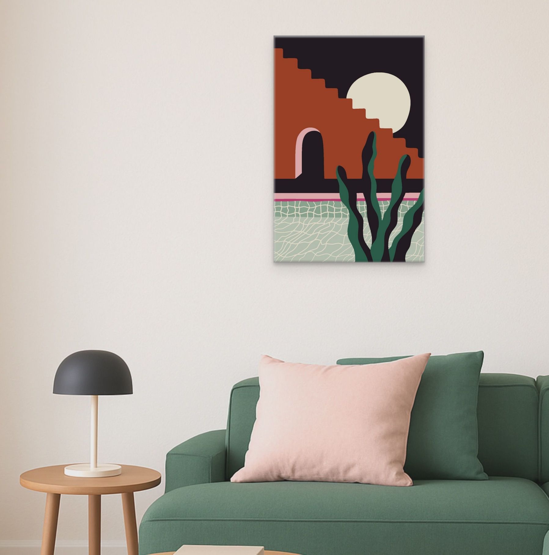 Plants by the Pool 6 - Malen nach Zahlen