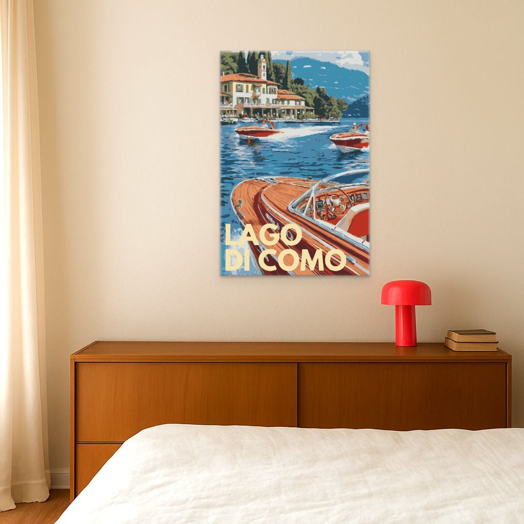 Lago Di Como - Malen nach Zahlen