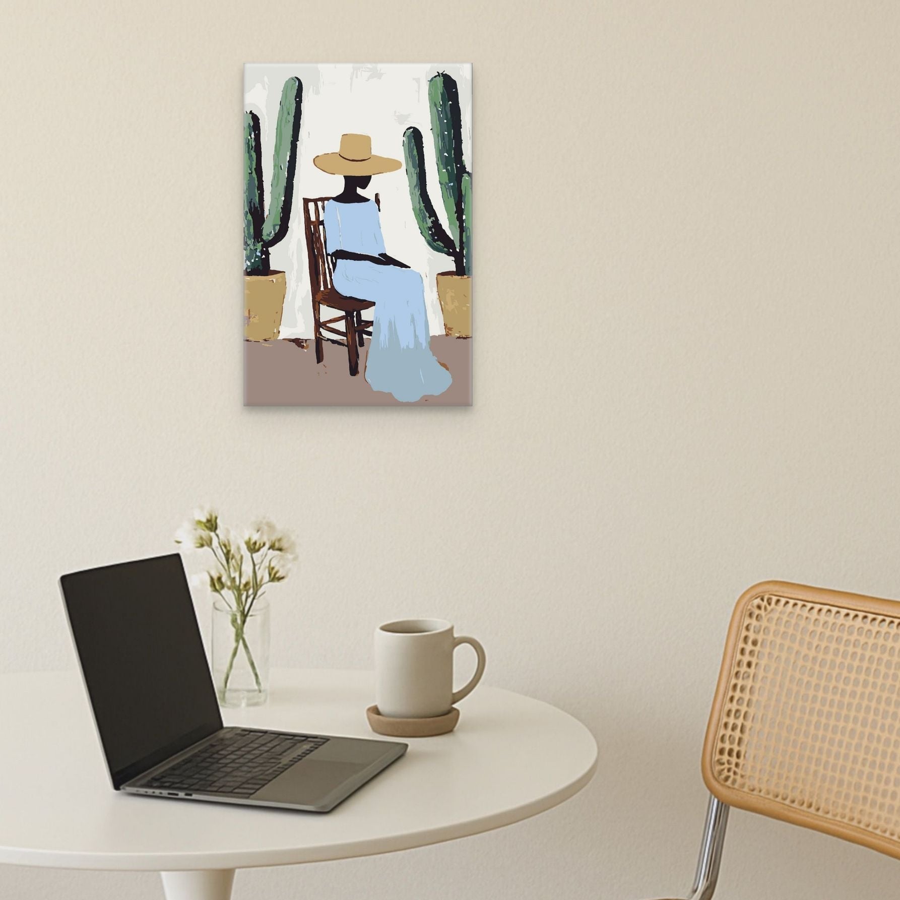 Desert Peace - Malen nach Zahlen