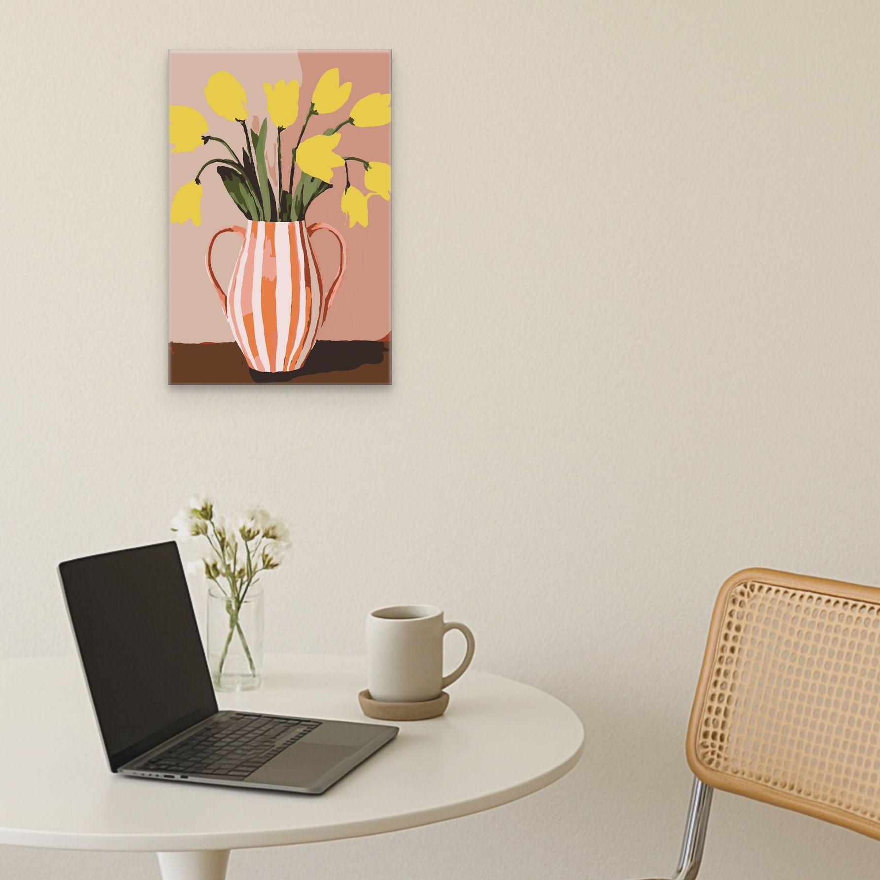 Yellow Tulips - Malen nach Zahlen