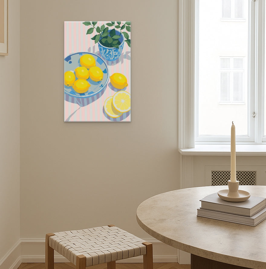 Lemon Break - Malen nach Zahlen