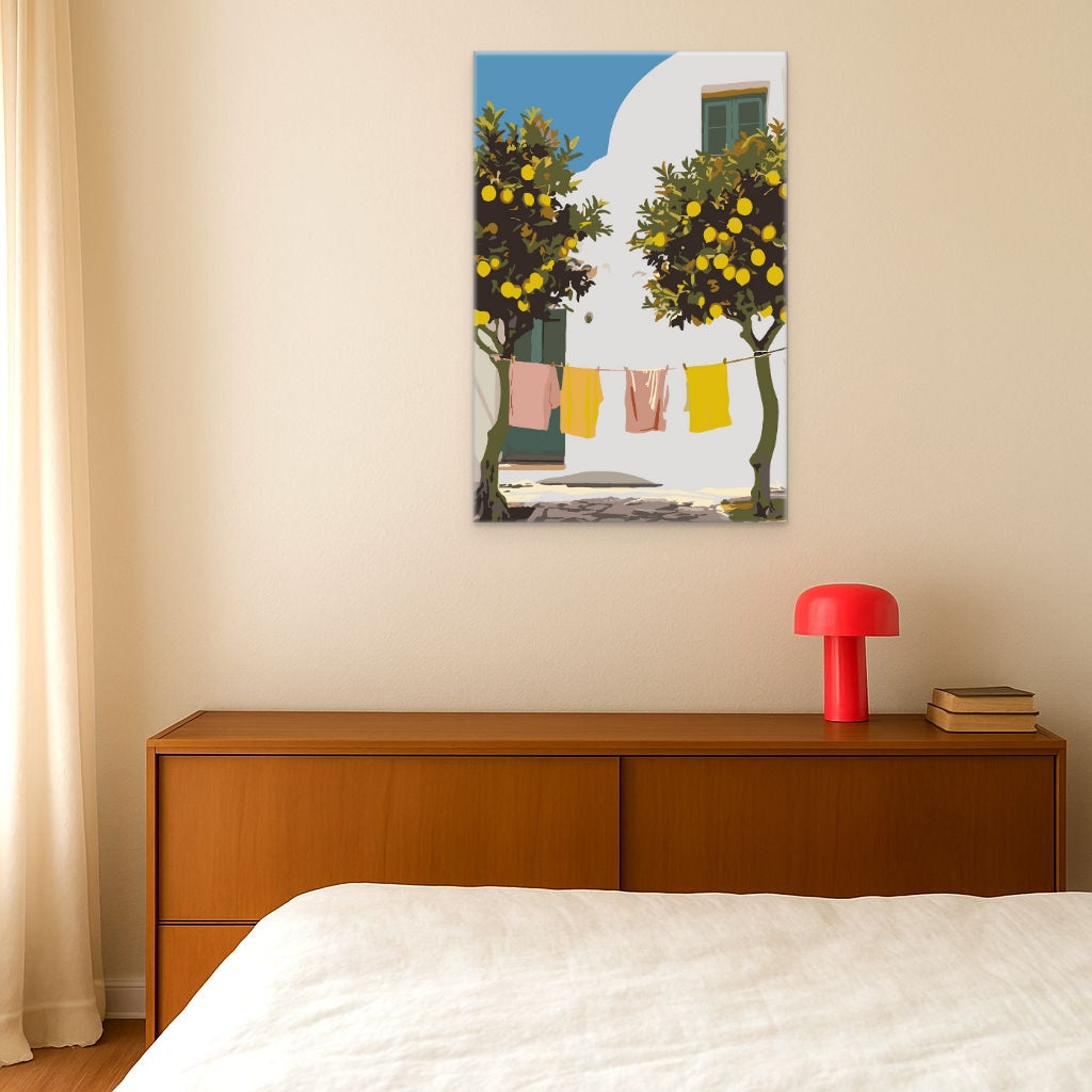 Greek Summer - Malen nach Zahlen