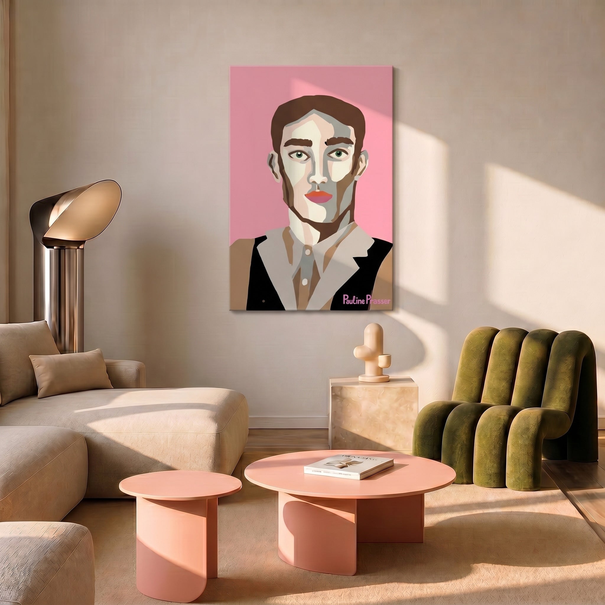 If You're Single Paint Yourself A Handsome Guy - Malen nach Zahlen