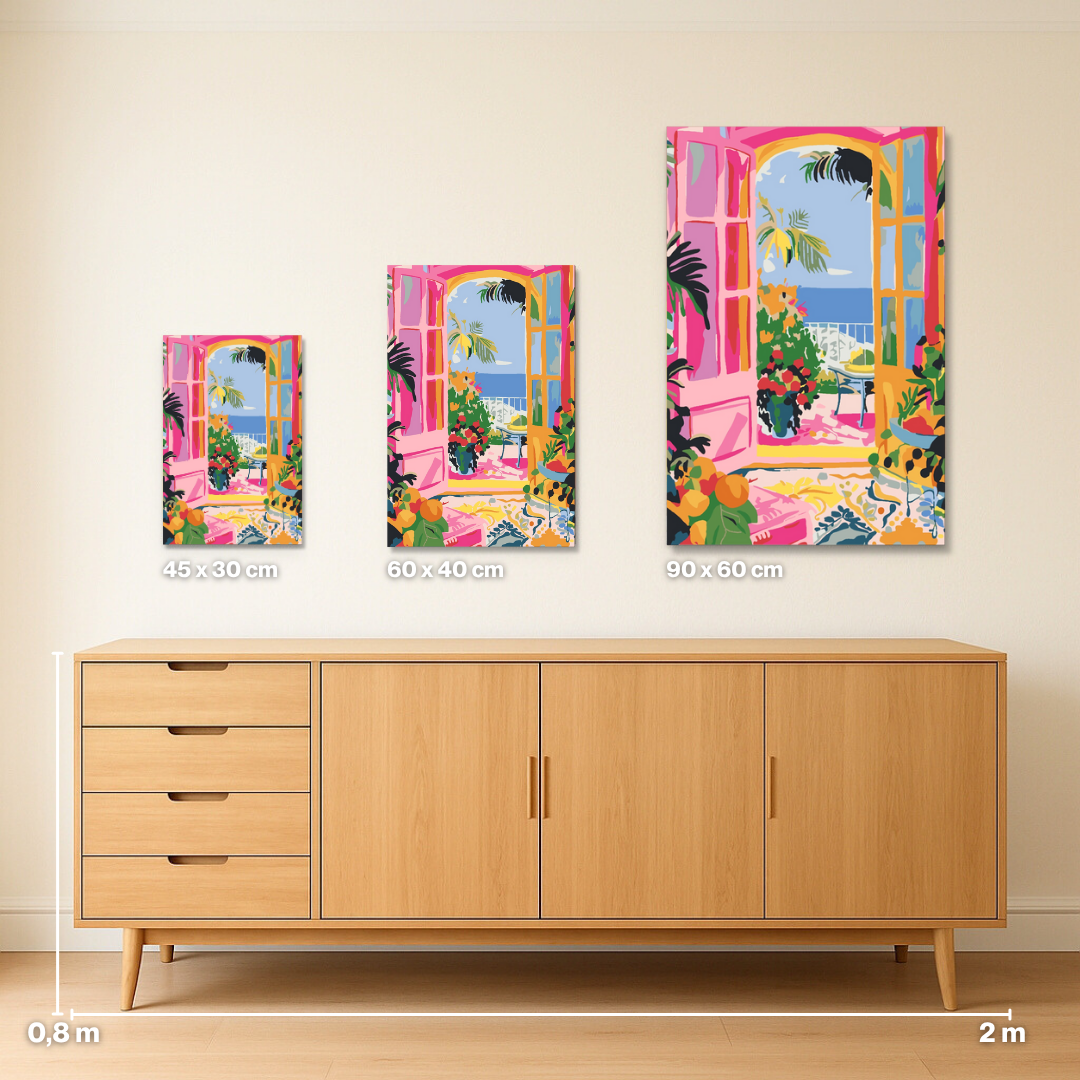 A Touch of Côte d’Azur - Malen nach Zahlen