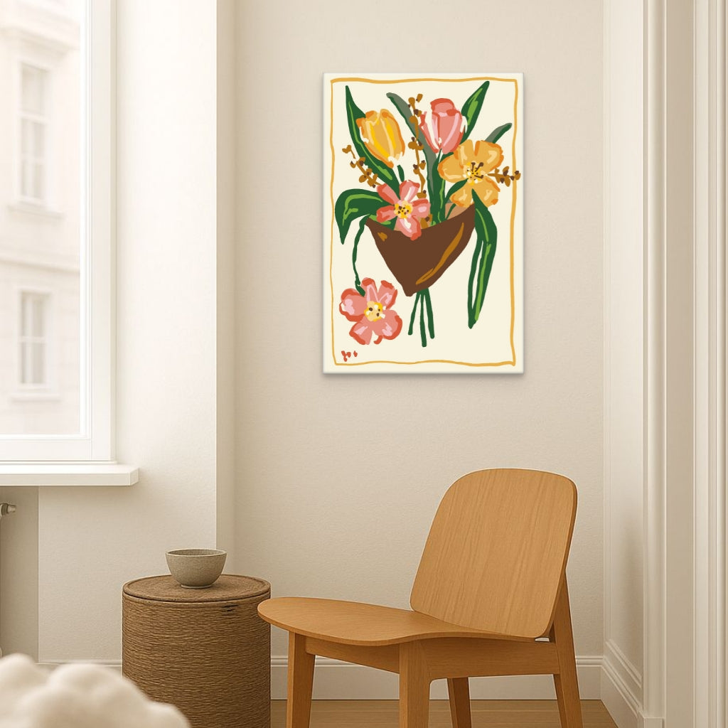 Flowers - Malen nach Zahlen