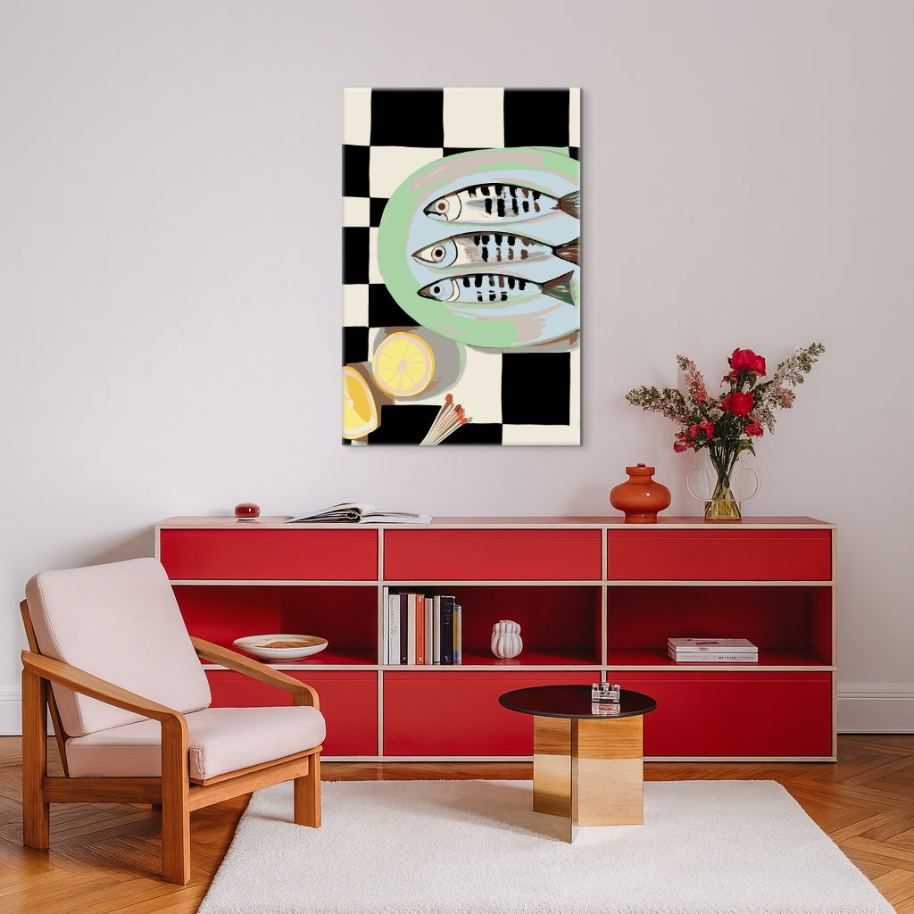 Frische Fische - Malen nach Zahlen