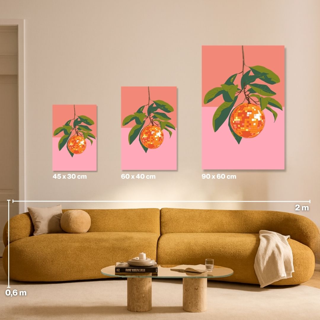 Disco Citrus - Painting by numbers