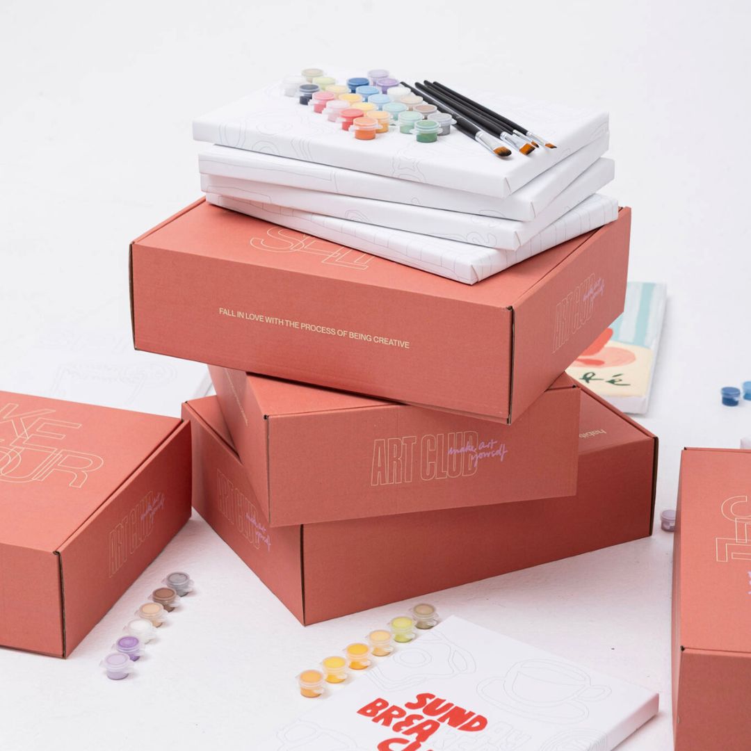 Dinner Party - Ausmalbox