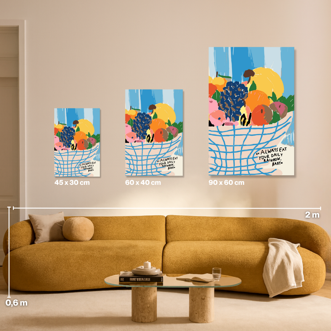 Eat the rainbow - Malen nach Zahlen