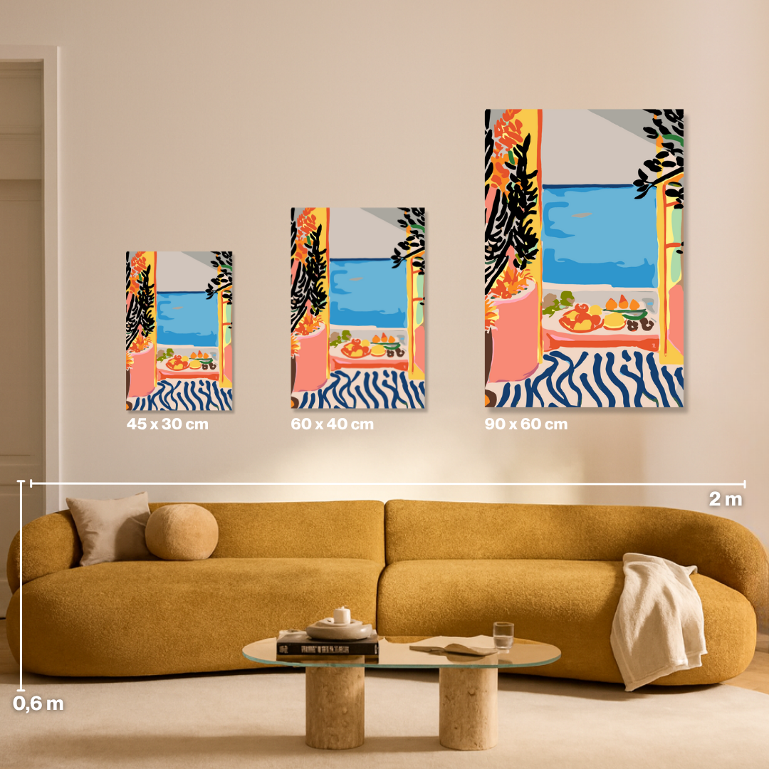 Matisse Window - Malen nach Zahlen