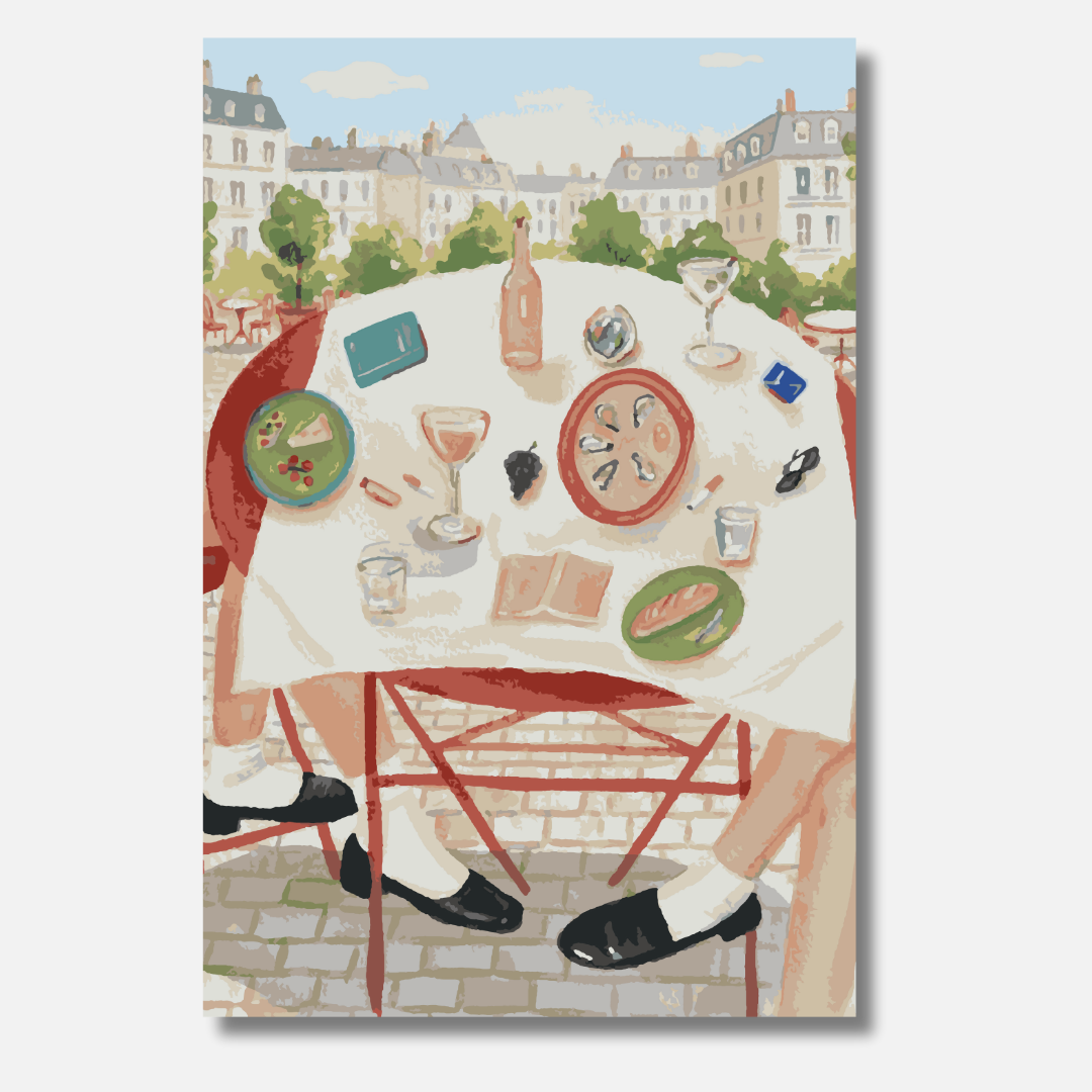 Emily in Paris - Malen nach Zahlen