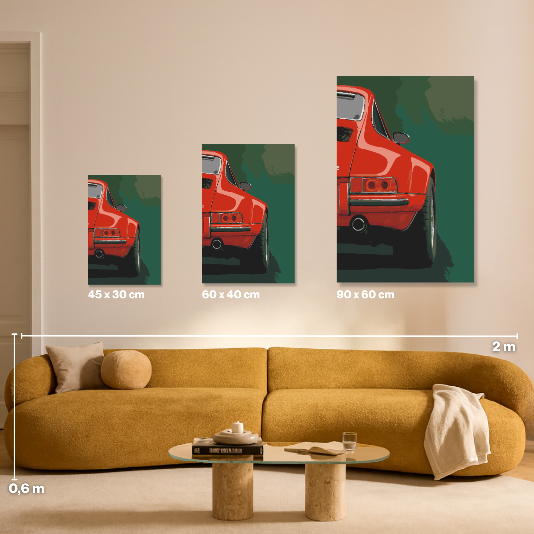 Red Goddess - Malen nach Zahlen