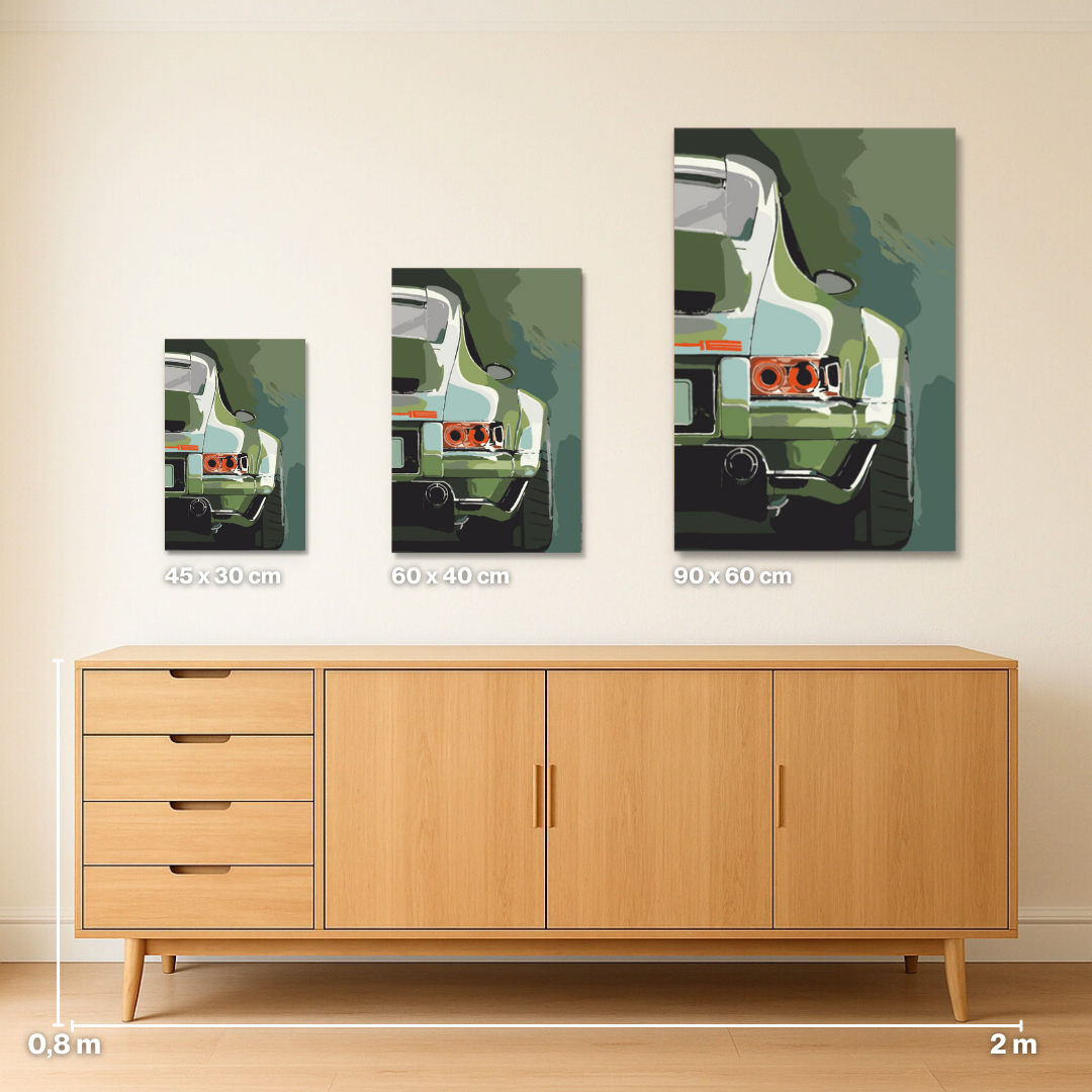 Green Goddess - Malen nach Zahlen